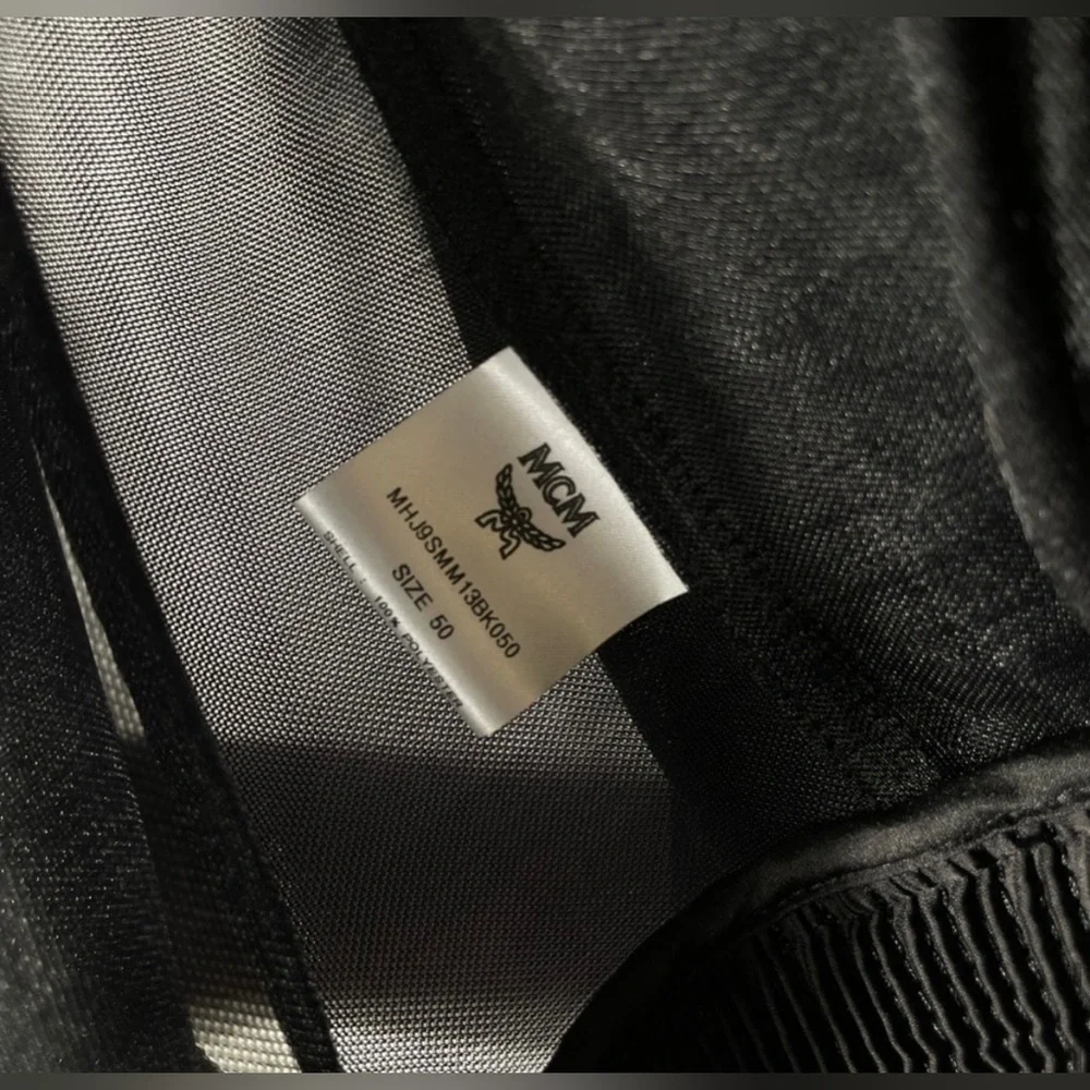 MCM Men's Mesh Bomber Jacket - Picture 8 of 9